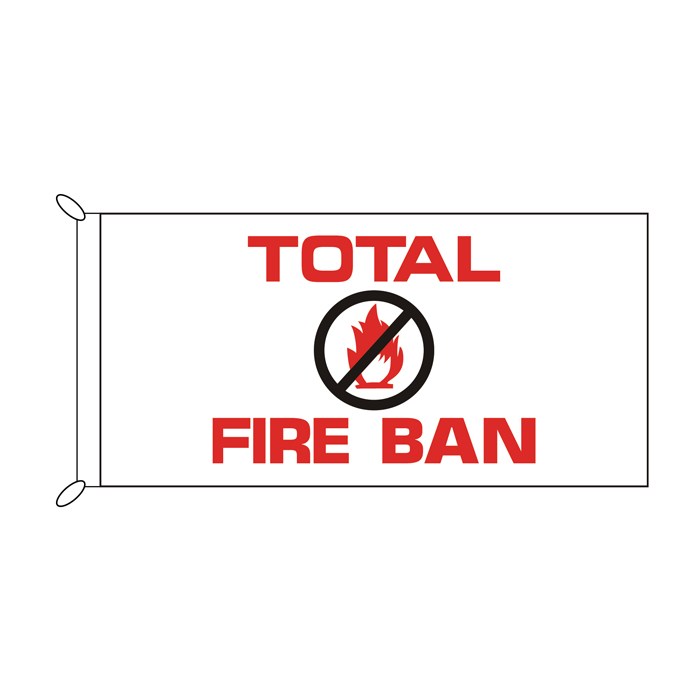 Total Fire Ban Flag