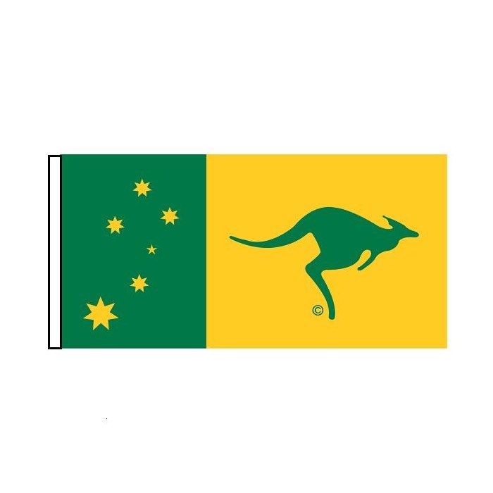 Sporting flag of australia with sleeve
