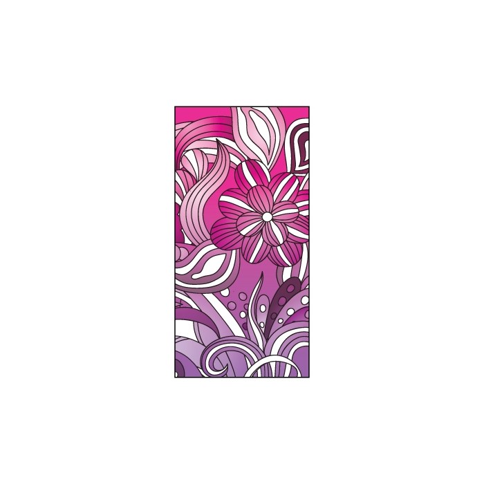 Spring Flag Pink and Purple 900mm x 1800mm (Knitted)