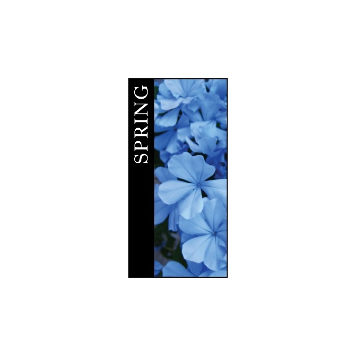 Spring Flag Blue 900mm x 1800mm (Knitted)