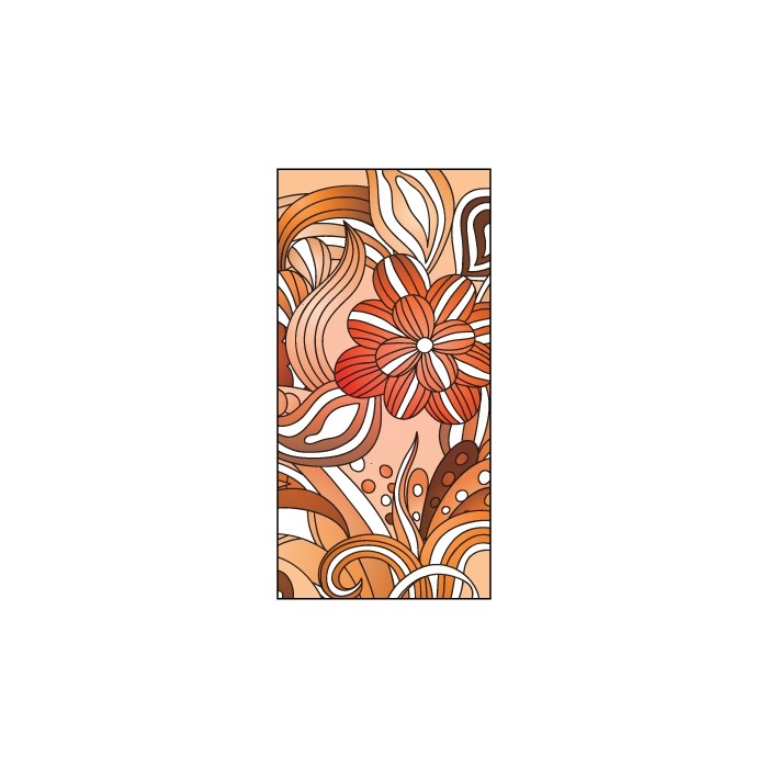 Spring Flag Orange 900mm x 1800mm (Knitted)