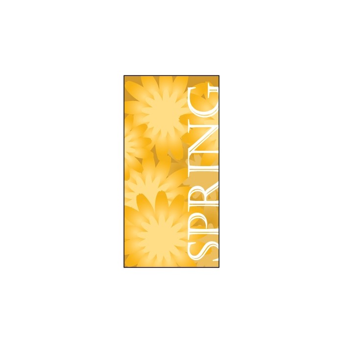 Spring Flag Yellow 900mm x 1800mm (Knitted)