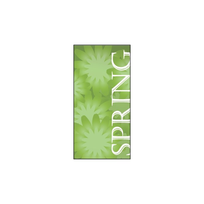 Spring Flag Green 900mm x 1800mm (Knitted)