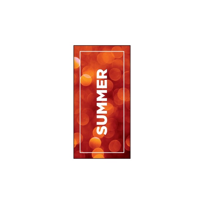 Summer Flag Red 900mm x 1800mm (Knitted)