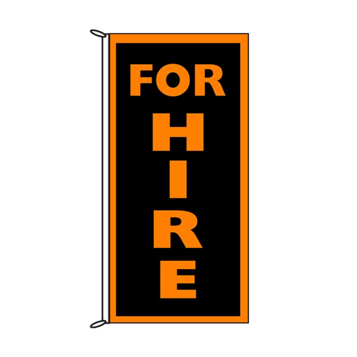 For Hire Flag