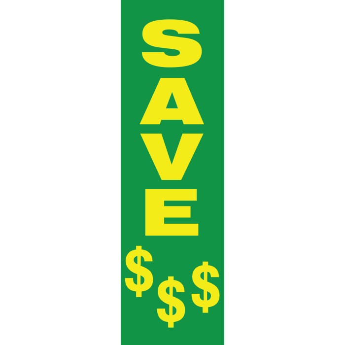 Save $$ Flag