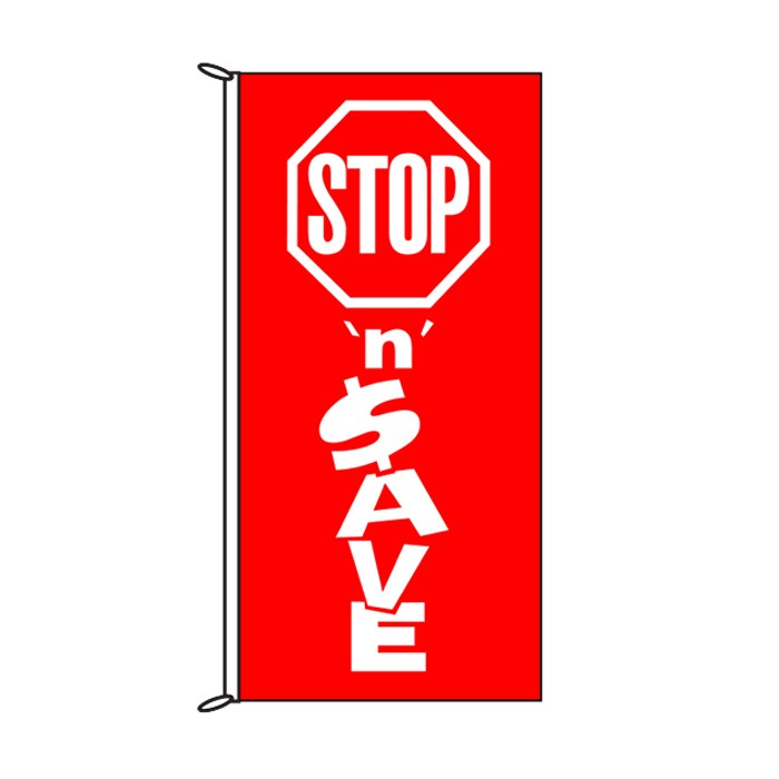 Stop N Save Flag
