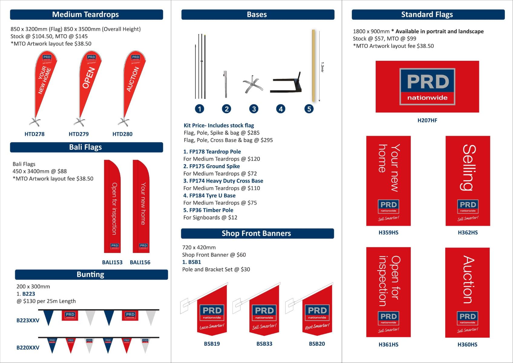 PRD Flags and Banners