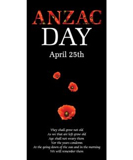 ANZAC Day Flag  - Ode of Remembrance (46)