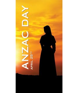 ANZAC Day Flag  - Sunset with Nurse (54)
