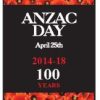Poppies ANZAC Day Flag DESIGN B