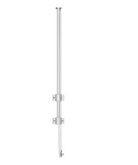 4 metre wall mounted flagpole