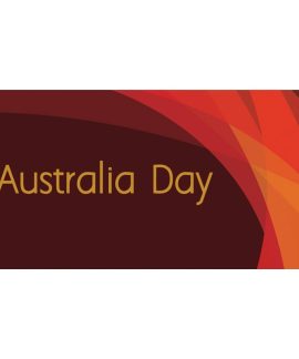 Australia Day Flag Red Horizontal (48)