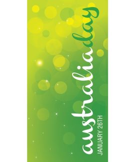  Australia Day Flag Green Bubbles  (22)