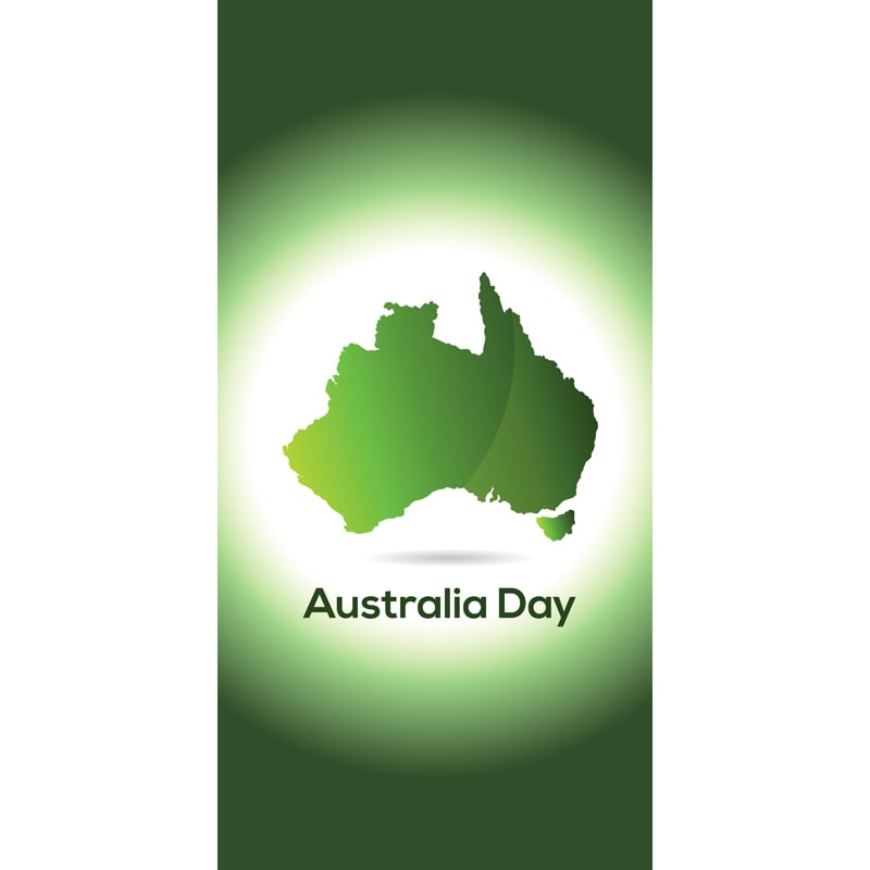 Australia Day Flag Green (2)