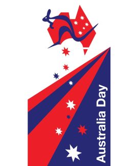  Australia Day Flag Red Blue (19)