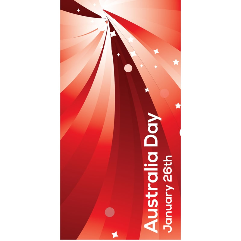 Australia Day Flag Red Stripes (13)