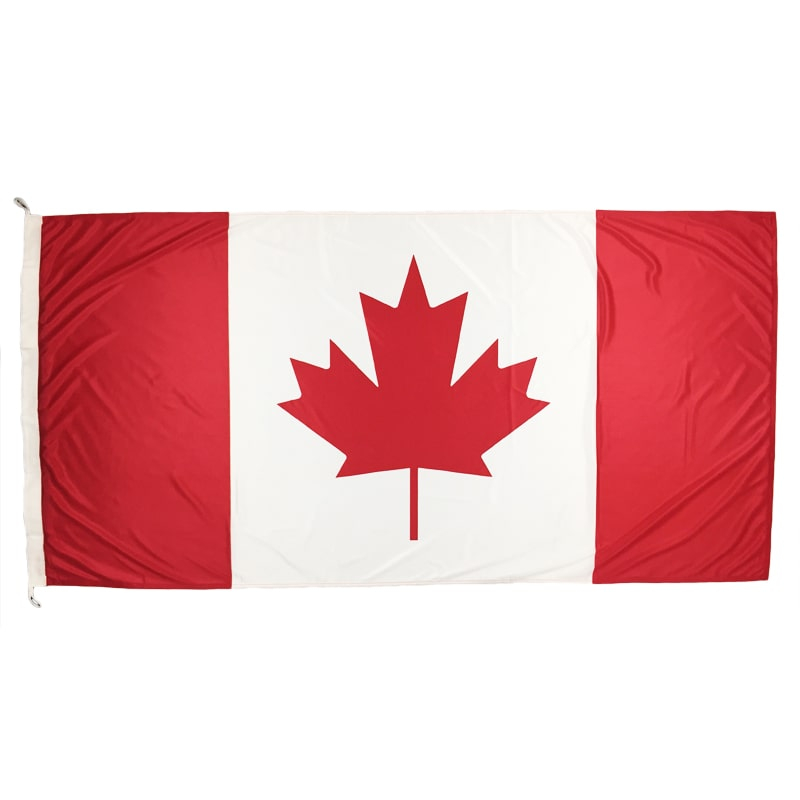 Canada National Flag 1800mm x 900mm (Knitted)