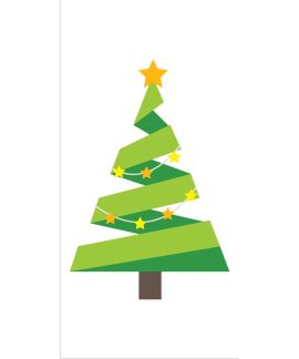 Christmas Tree with Star Flag (79)