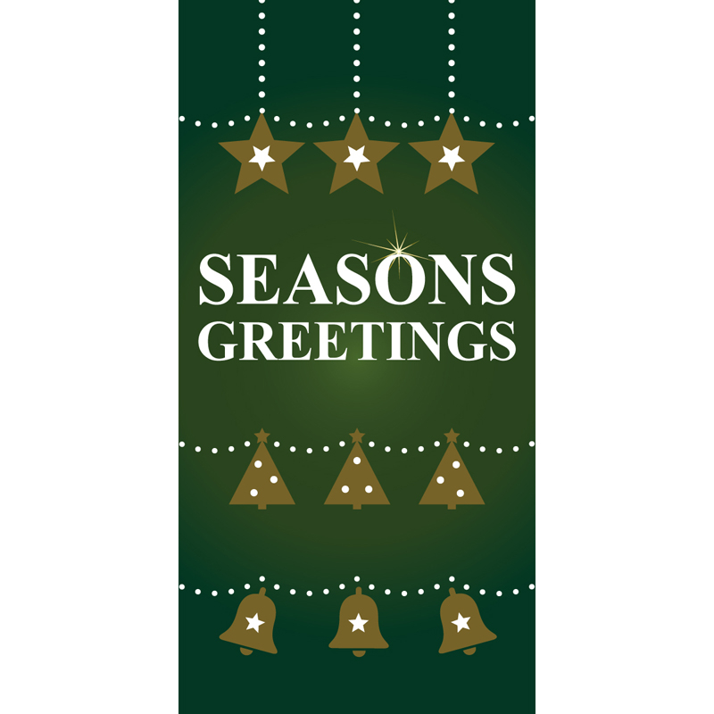 Christmas Flag Green Seasons Greetings (97)