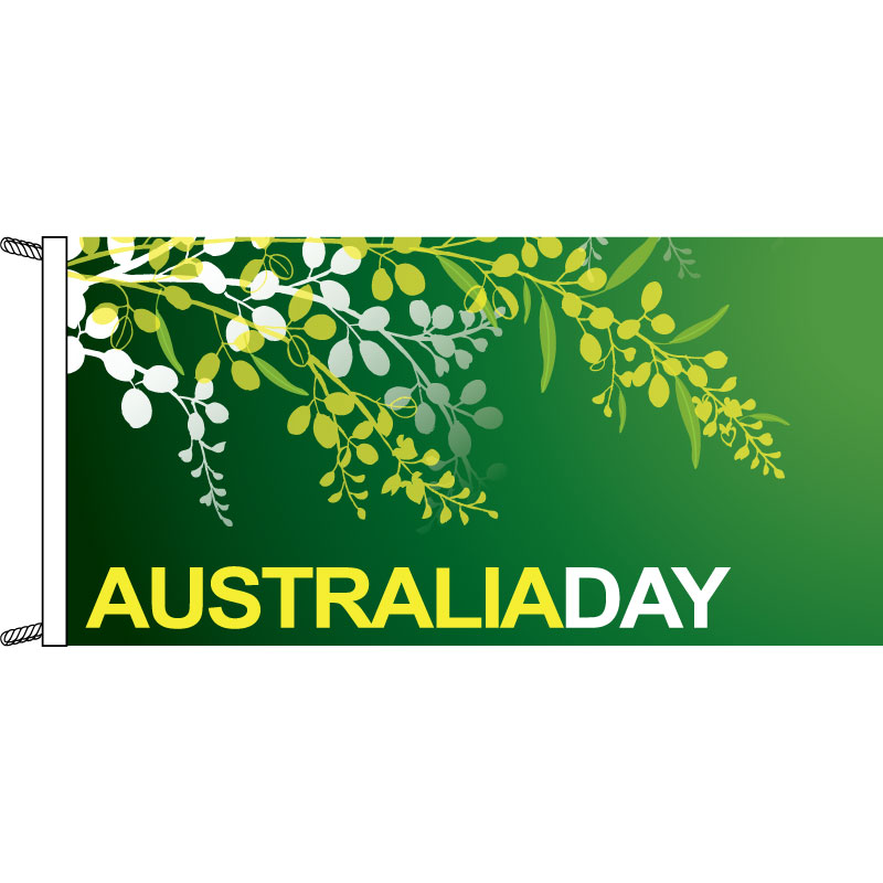 Australia Day wattle design