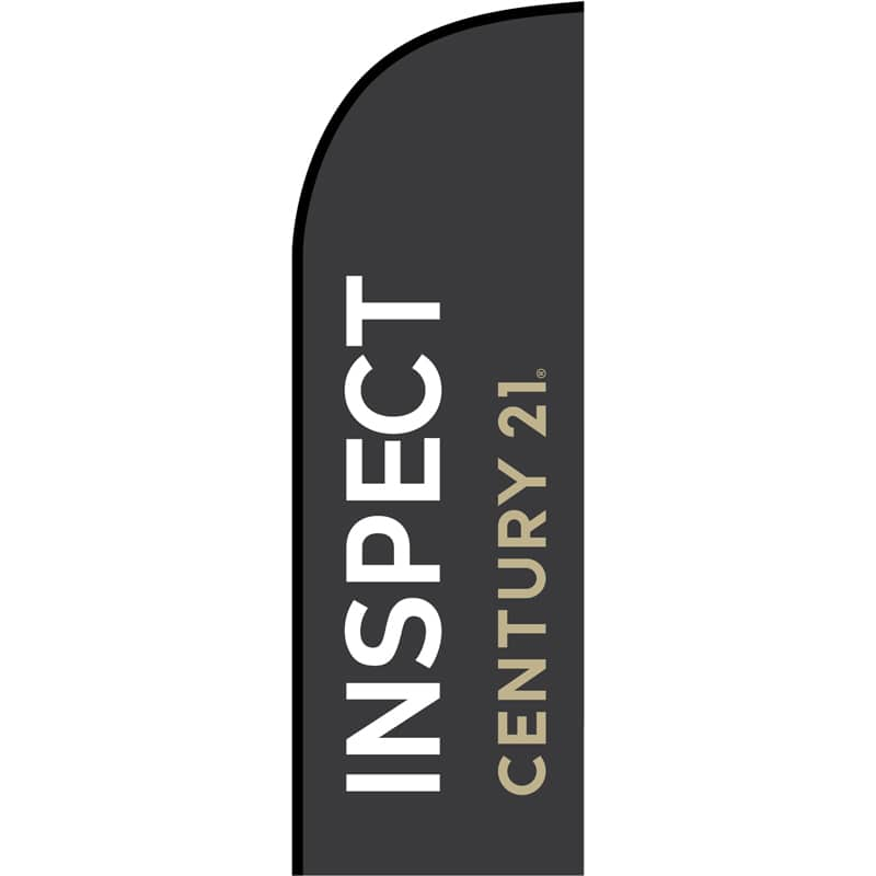 Century 21 Real Estate - Inspect Feather Flag 650mm x 2000mm