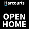 Harcourts luxury property open home sign
