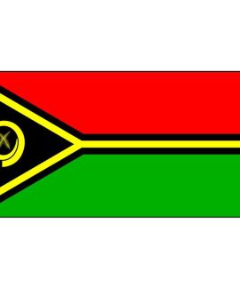 Vanuatu flag - woven polyester