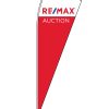 Remax Auction teardrop flag