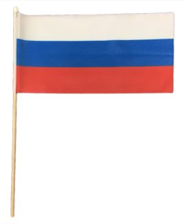 Russian Handwaver Flag 300mm x 150mm (Knitted)