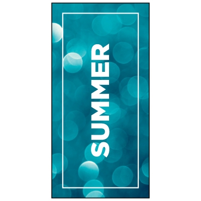 Summer Flag Blue 900mm x 1800mm (Knitted)