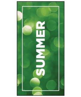 Summer Flag Green 900mm x 1800mm (Knitted)
