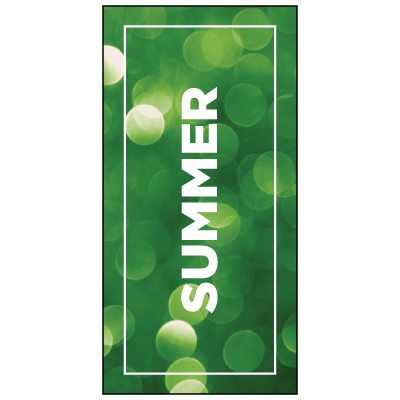 Summer Flag Green 900mm x 1800mm (Knitted)