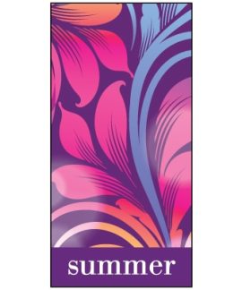 Summer Flag Purple 900mm x 1800mm (Knitted)
