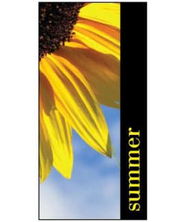 Summer Flag Sunflower 900mm x 1800mm (Knitted)