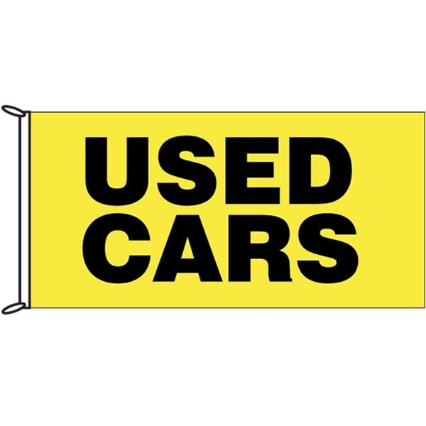 Used Cars Yellow Flag