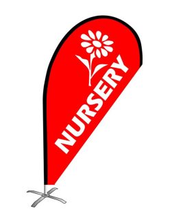 Nursery Small Teardrop Flag Kit
