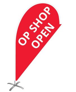 Op Shop Small Teardrop Flag Kit