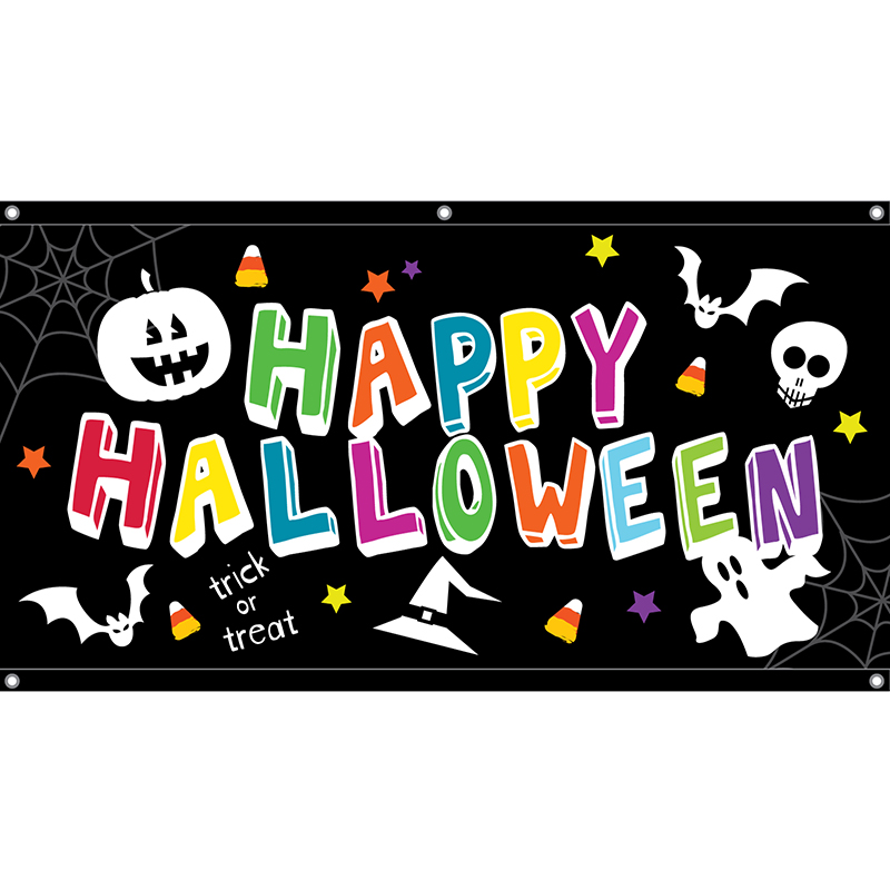 Halloween Black Flag Artwork