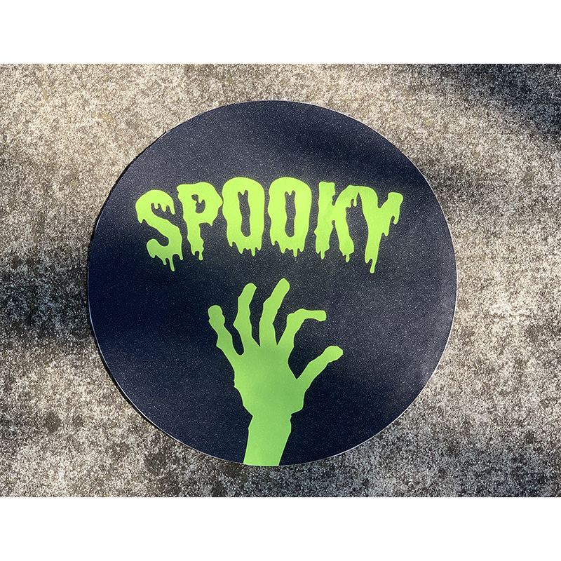 Spooky Outdoor Floor Sticker