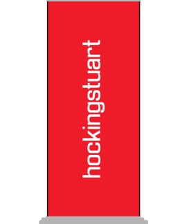 Hockingstuart Pull Up Banner Vinyl - Standard Base