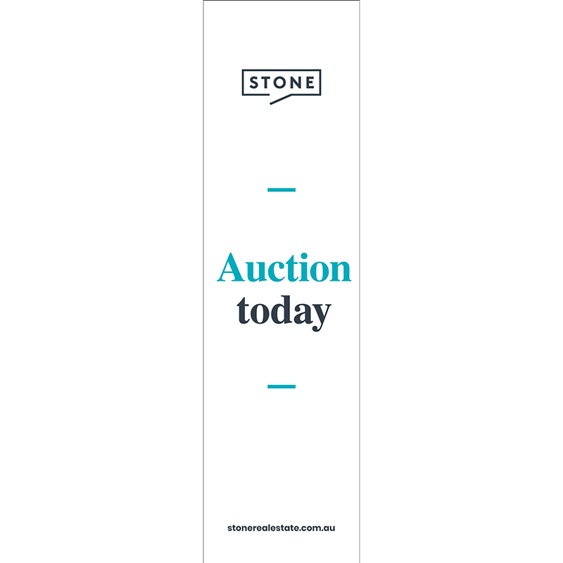 Stone RE - Auction today flag