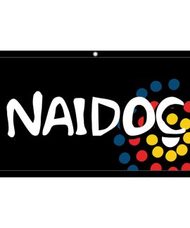NAIDOC Flag with Eyelet finish